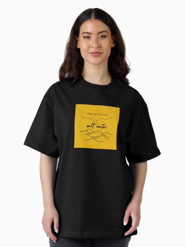 Ed Sheeran Salt Water - Ed Sheeran (Subtract) Oversized T-Shirt