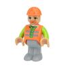 Tutti i Tipi di Personaggi Bambolotti Uomini Piccoli Accessori Ferrovia in Legno Famiglia Lavoratore Polizia Medico Figure Adatto Per Biro Giocattoli in Legno