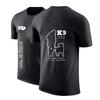 Fashion Men's K9 Team Logo 3D Printed T-shirt Summer Street Trend Fashion Short Sleeve Top Casual Loose Comfortable Round Neck Clothing