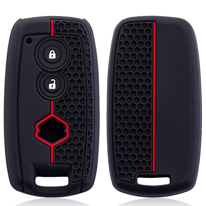 New Silicone Key Case Cover For Suzuki Grand Vitara Swift Sx4 S-Cross Xl-7 Kuyucha Sch4 For Suzuki Swift 2007-2010 Key Holder