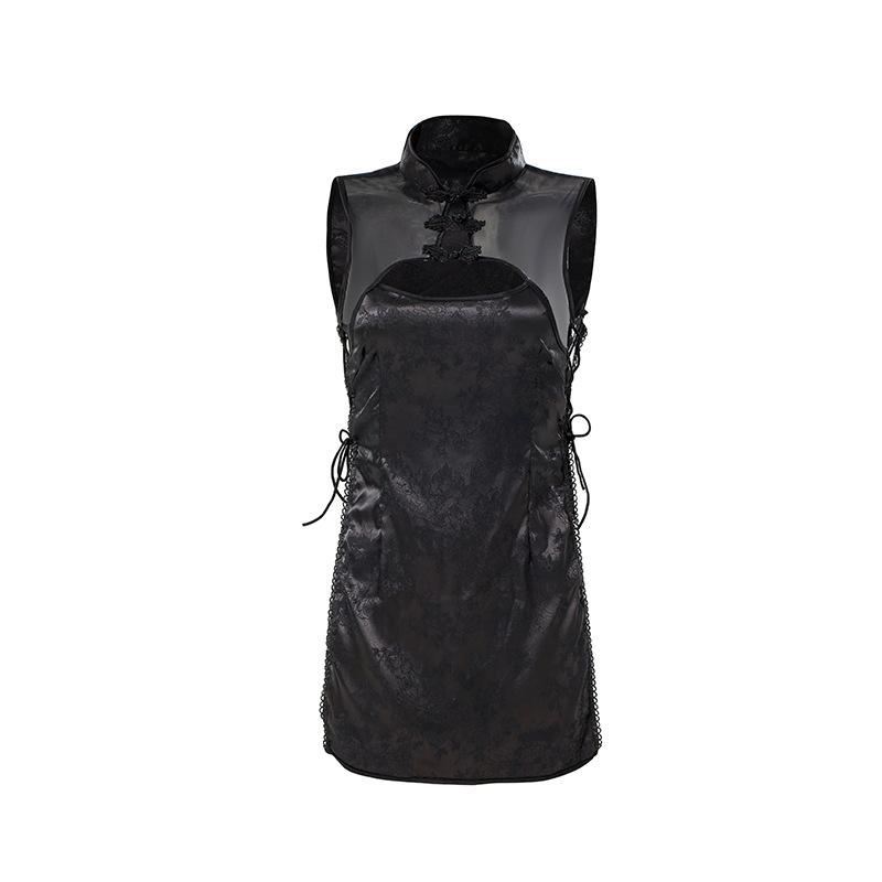 Sex Lingerie Sexy Cheongsam Vintage Temptation Side Open Straps Cosplay Suit