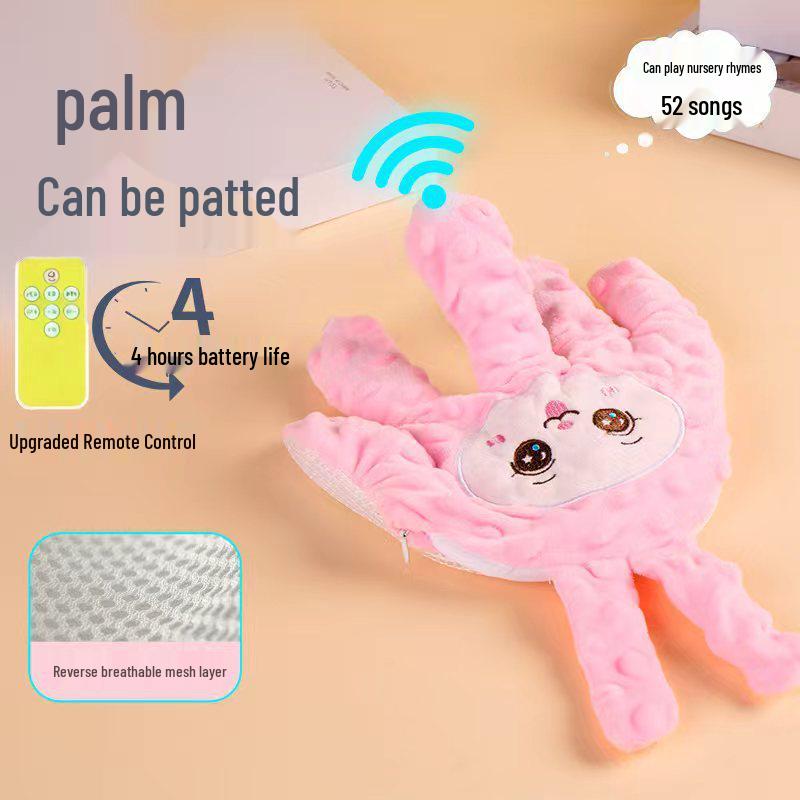 Soothing Baby Sleep Pillow with Startle Reflex Support
