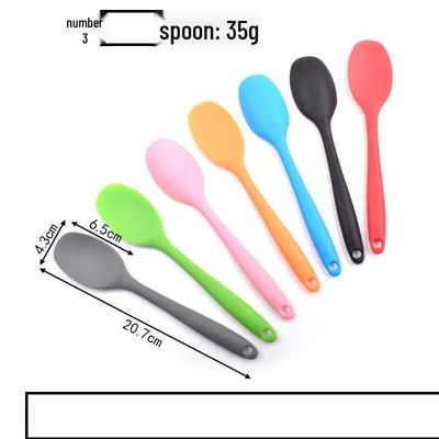 ZISIZ Non-Stick Silicone Soup Ladle