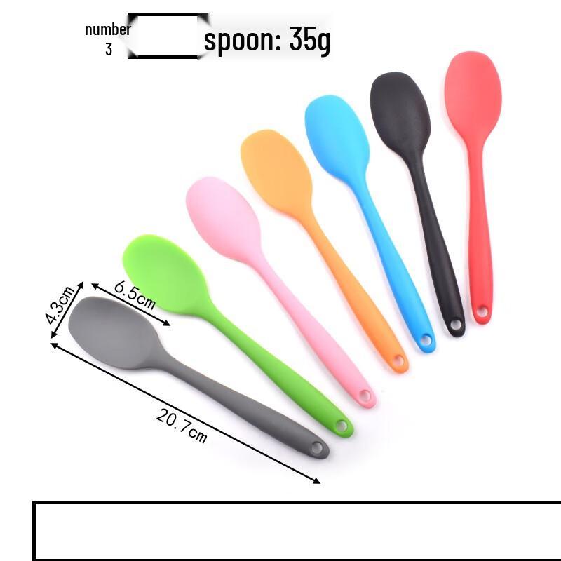 ZISIZ Silicone Non-Stick Soup Ladle