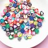 Colorful Fruit & Smiley Face Polymer Clay Beads Bracelet DIY Jewelry Accessories