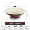 Net Celebrity Melamine Ramen Bowl: Two-Tone Creative Design, Large, Ideal for Mala Tang and Rice Noodles