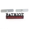 1Pc 3D Metal Patriot Edition Logo Car Front Grille Badge Side Fender Rear Trunk Emblem Sticker Decal
