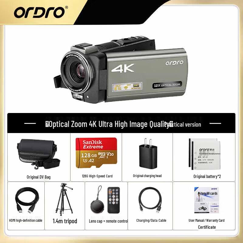 

ORDRO AX60 4K Professional Portable Camcorder (CN version)