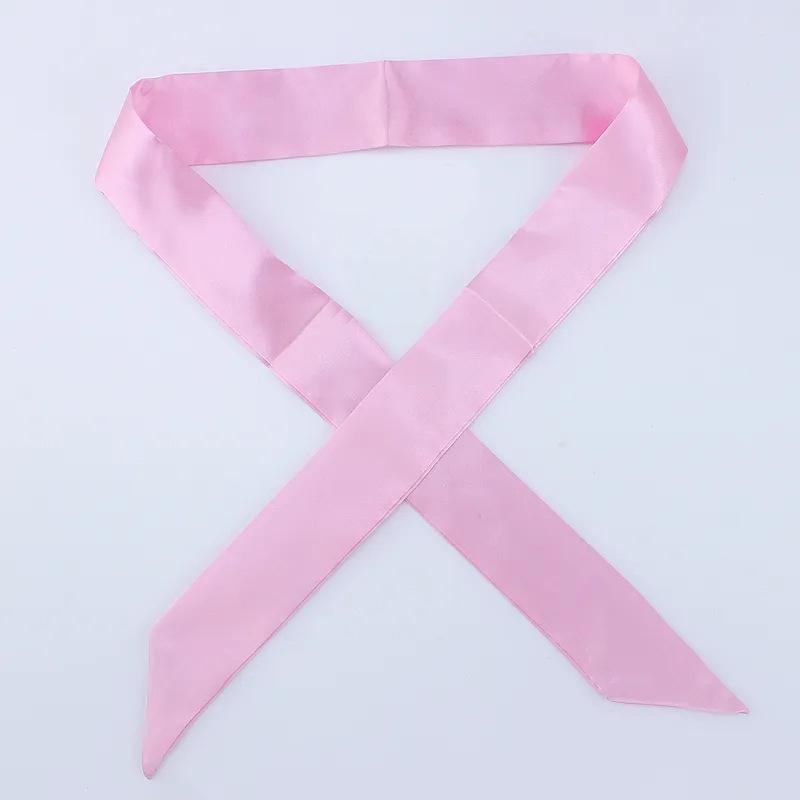 

Новий довгий шовковий вузький шарф Жіноча гумка для волосся на шиї Однотонна хустка з принтом Шийна хустка Жіноча ручка Зав язки Стрічка оптом 4x100cm