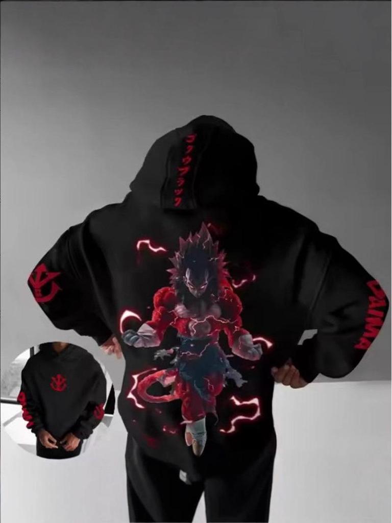 2025 Herren Dragon Ball Meister Roshi Lässiger Trend Hoodie