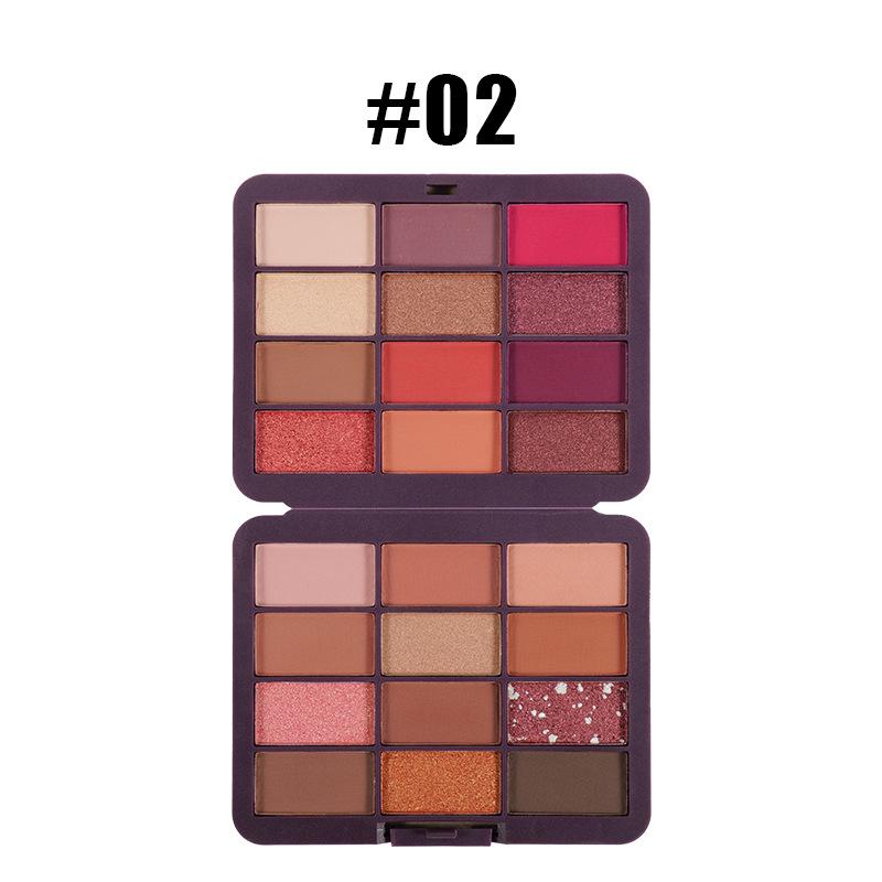Палетка теней и румян Матовая Хайлайтер 24 цвета Румяна Крем Стойкая Водостойкая Палетка консилеров Рождественский подарок 2