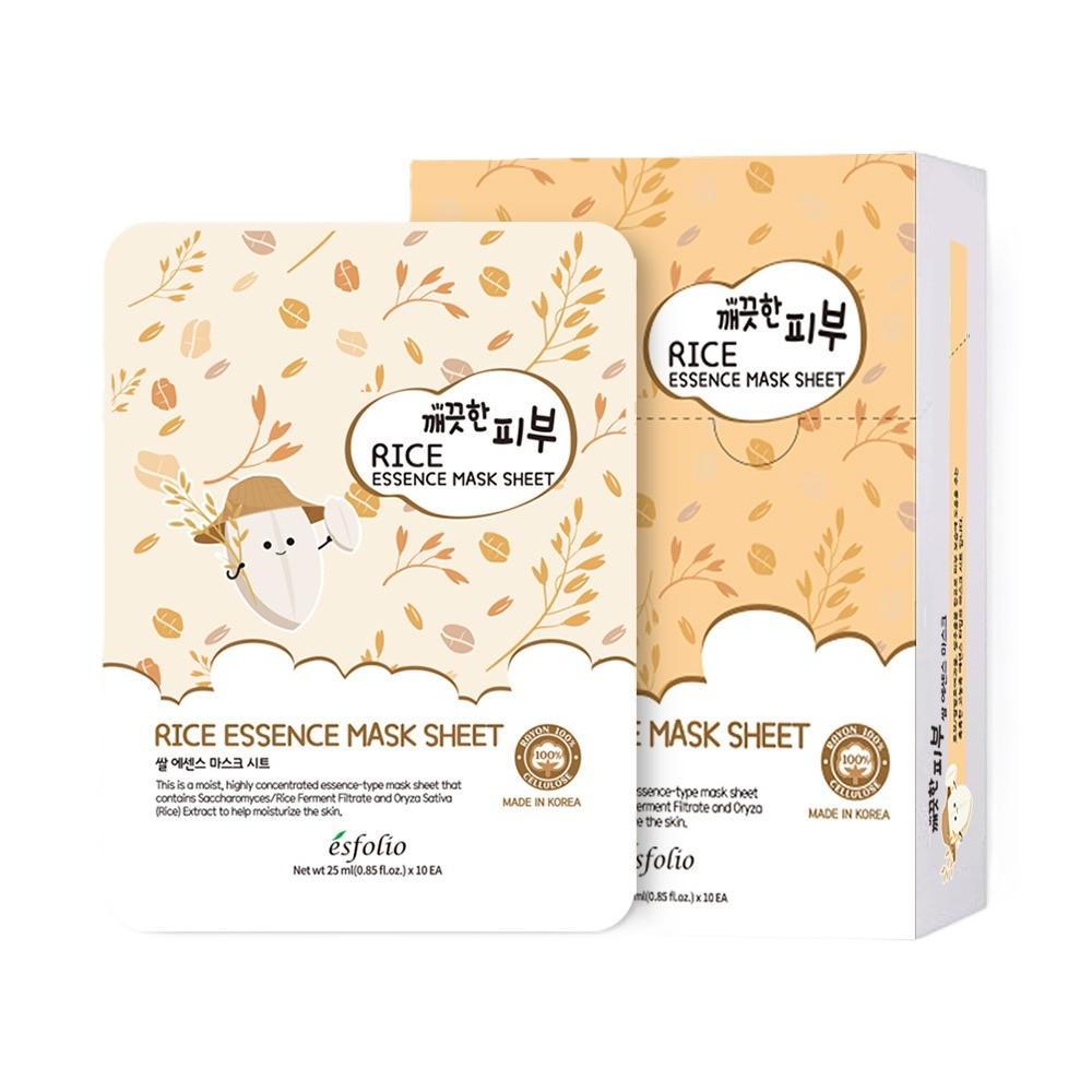 Esfolio Rice Essence Mask Sheet 25ml*10EA