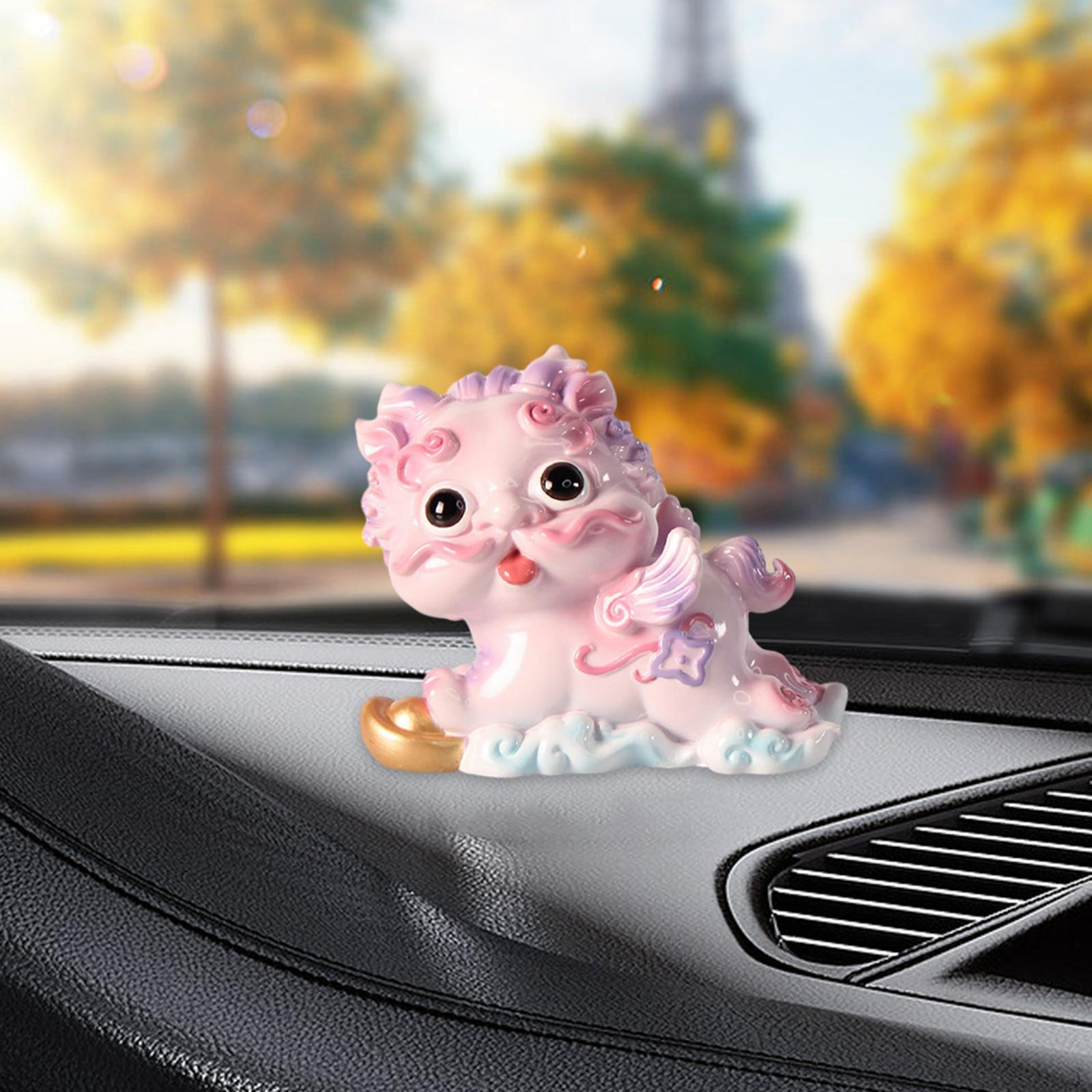 Украшение приборной панели автомобиля, настольный домашний декор, статуя из смолы для ресторана, офиса