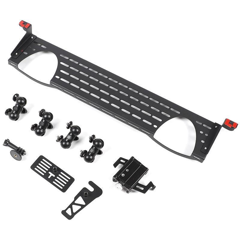 For Land Rover Defender 90 110 2004-2018 Car Center Console Phone Holder Sports Camera Bracket Radio Intercom Stand Storage Tray