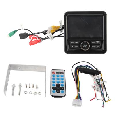 Marine Boat Radio Car Stereo Receiver Bluetooth MP3 MP5 Media Player Waterproof Lossless Music for Yachts Vehicles