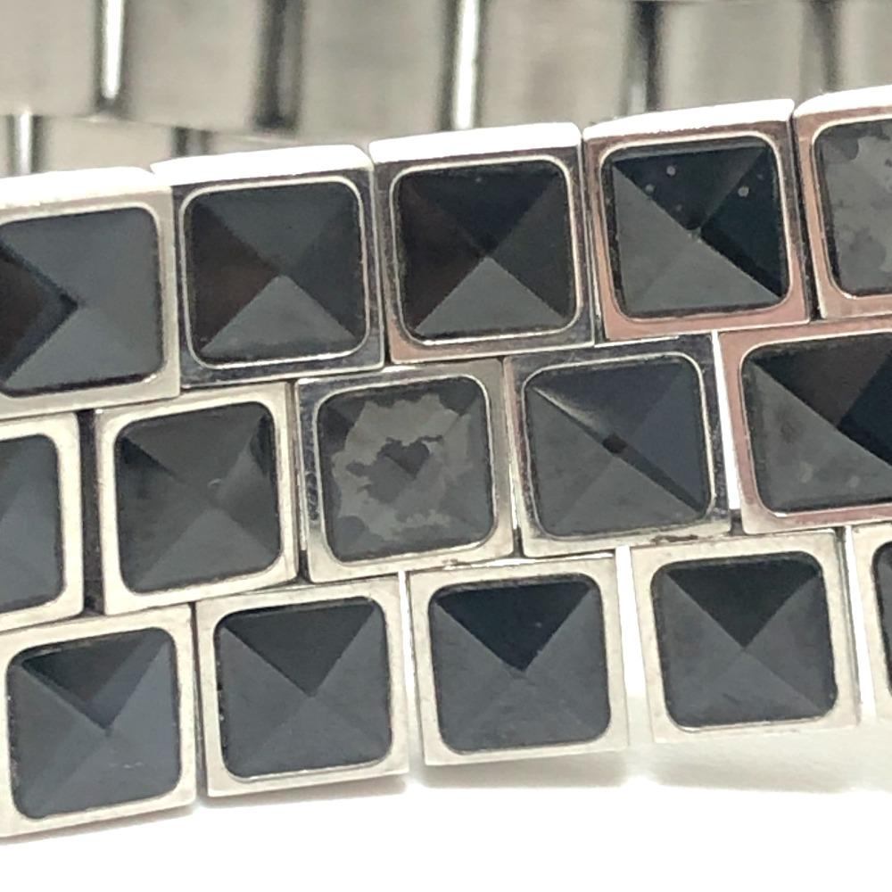 Dior CD113119 Crystal Diamond Bezel 16P Quartz Date Watch Round Face Wristwatch