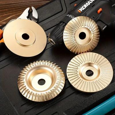 100mm Wide 16mm Woodworking Grinding Disc Metal Hole Curved Bevel Wood Cutting Engraving Polishing Tool