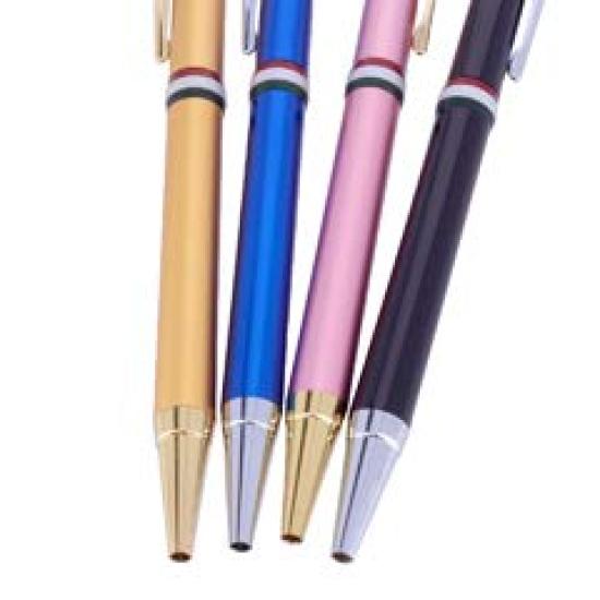 Orobianco La Scriveria Twist Ballpoint Black Ct Pen, 6. [Used]