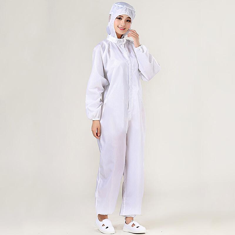 Antistatic Cleanroom Hooded Coverall