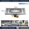 Thickened Stainless Steel Anti-Odor Floor Drain