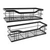 Bathroom Wall Shelf Multipurpose Stylish Simple Large Capacity Strong Load Bearing Adhesive Shower Organizer for