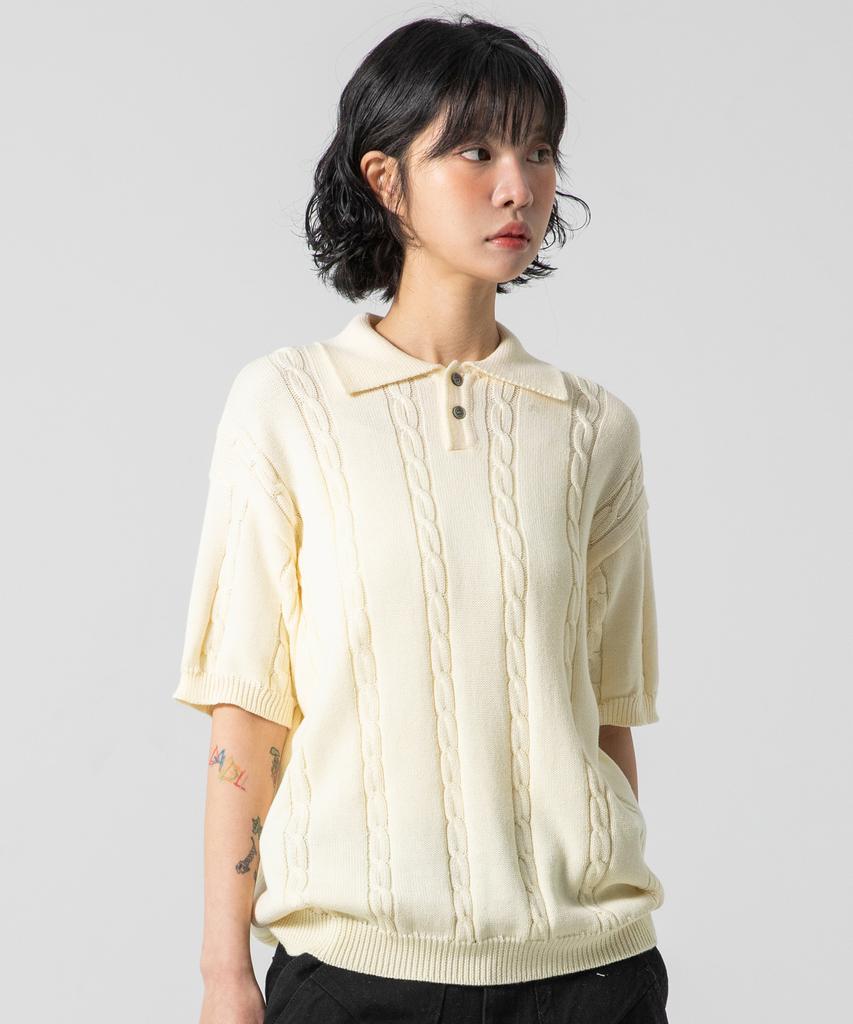 XTONZ Xtk016 Dapper Deal Cable Knit (Cream)