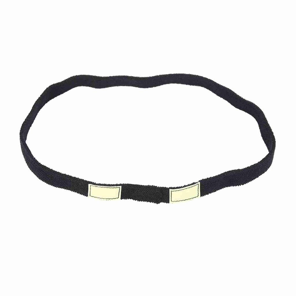 Reflective Camo Strap Helmets Band for M1 M88 MICH Military Helmet (Black)