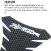 Motorcycle Tank Grip Pad Set Kawasaki Ninja ZX-6R 2019-2023 Black Anti-Slip Side Sticker Decal