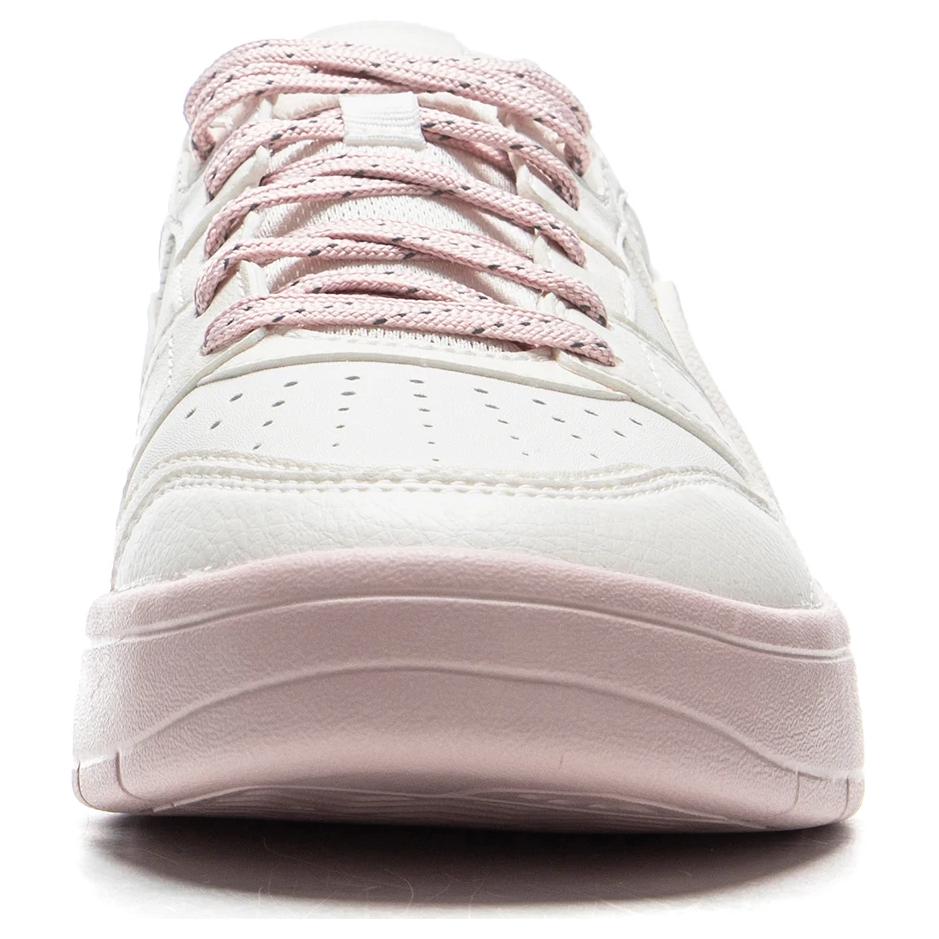 Li Ning Sycee Slip Resistant Cushioning Abrasion Resistant Low top Skateboard Shoes Women's White Pink AGCU516-2