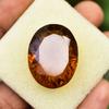 53.45 Ct Natural Orange Sapphire Oval Cut Gemstone Free Delivery