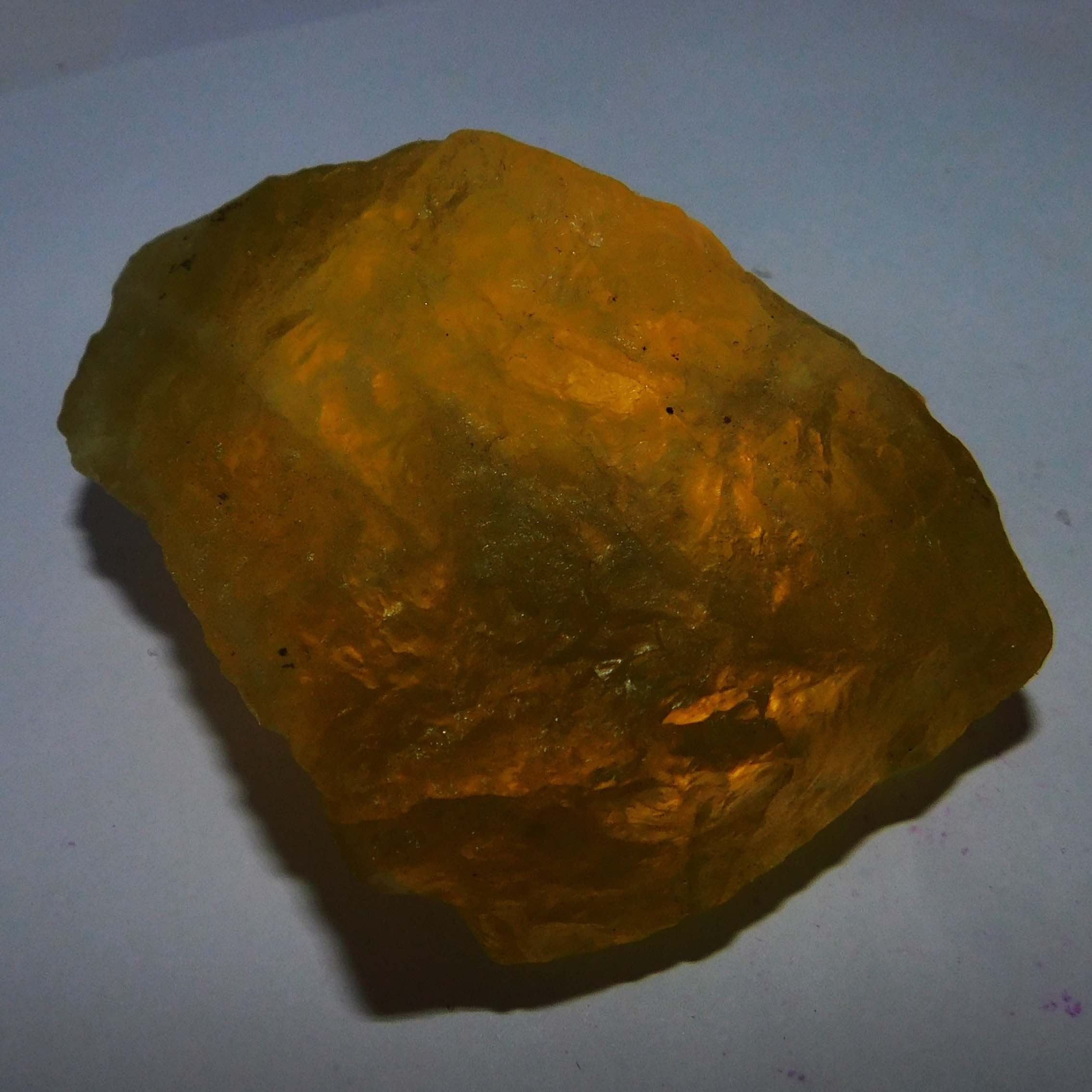 

1185 Ct Natural Sapphire Huge Rough Earth Mined CERTIFIED Yellow Loose Gemstone AZ-88 80.3 mm approx жовтий