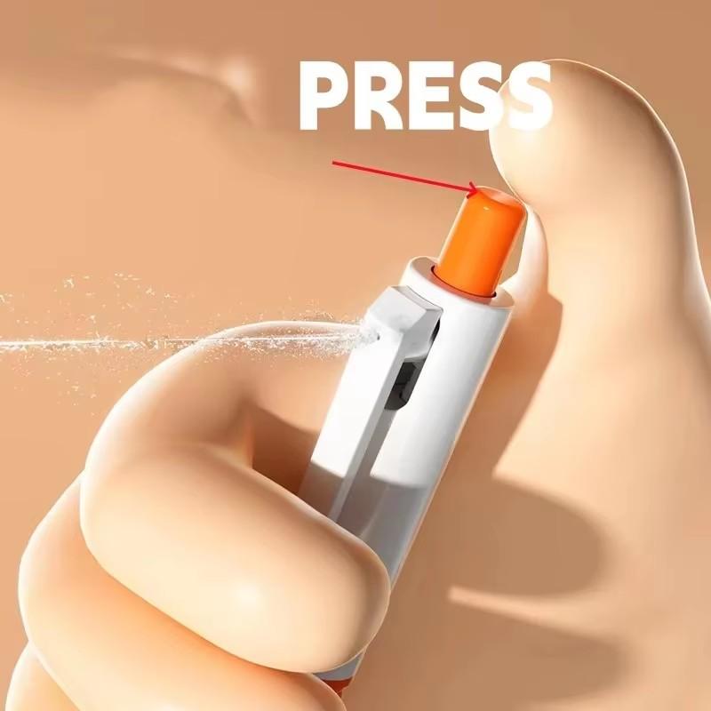 2Pcs Water Spray Spoof Ballpoint Pen Novel Spoof Water Spray Function Signature Pen Campus Prank Water Spray Can Write Pen Toy