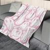 1pc Funny Smile Face Print Blanket, Soft And Comfortable Flannel Blanket, Gift For Friends, Family, Throw Blanket For Sofa Bed