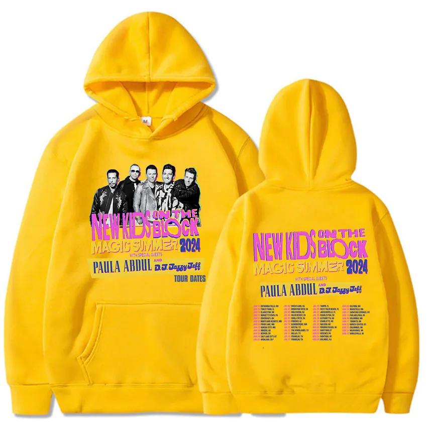 NKOTB-B The Magic Summer Tour Hoodie Sudaderas Para Mujer Women Clothing Moletom Long SleeveStreetwear Top