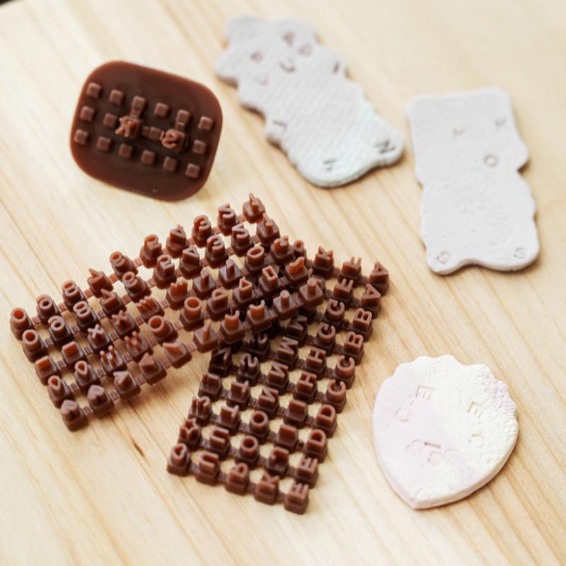 Pottery Tools Three-dimensional Movable Type Seal Not Easy Deform Easy To Clean for Printing Texture Make DIY Ceramic Decoration