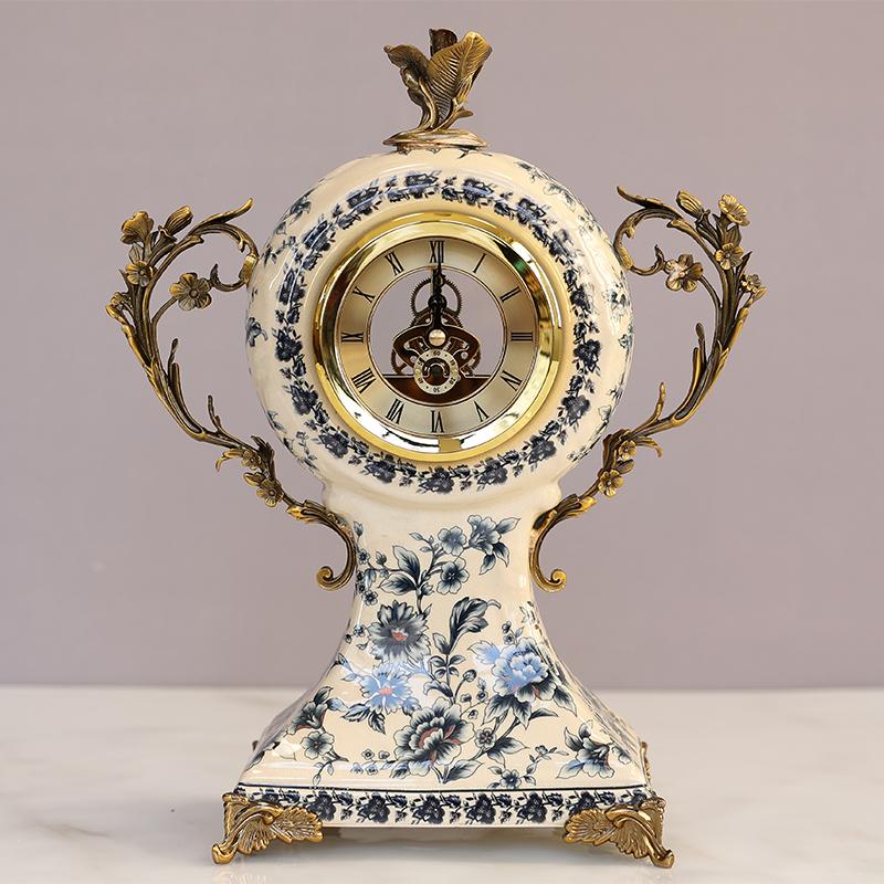 European Style Living Room Desk Clock