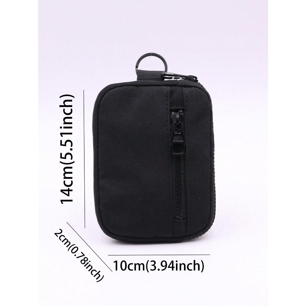 1 Stück Outdoor Multifunktionstasche Kann Kopfhörer Schlüssel Kartenhalter Geldbörse Lässiger Stil Produkt für Männer Mini Brieftasche Geldbörse