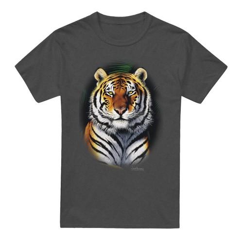 Wildlife Unisex Adult Jungle Fire Heather T-Shirt