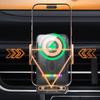 15W Wireless Car Charger Car Phone Holder Auto Clamping Cell Phone Holder Car Accessories