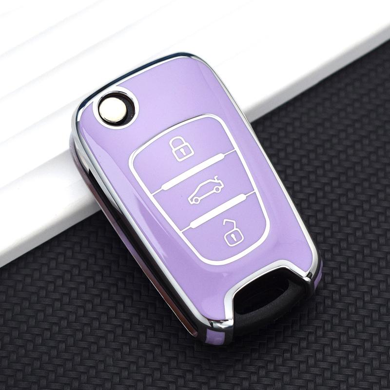 For Hyundai I20 I30 Ix20 Ix25 Ix35 Elantra Accent TPU Car Key Case Cover For KIA Sportage Rio 3 Soul Optima Ceed Pro K5 K2 Pride