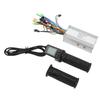 36V 48V 1000W 38A 3 Mode Sine Wave Brushless Controller 128DX Electric Bike Full Throttle Grip with
