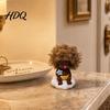 Reliable Companion Toy Mini Doll Figurine Small Resin Little Baby Desktop Warm Appearance Ornament for Car Dashboard Home Office Desk Shelf Decor
