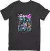 Three 6 Mafia Music Unisex Fit for Men & Women Quality Cotton T-Shirt Black