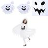 Soft And Comfortable Ghost Cloak Cape Halloween Cosplay Costume For Toddlers