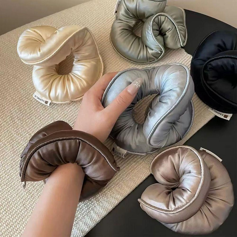 Soft Pillow Hair Scrunchies Elastic Hair Bands Trendy Head Ropes  Sleeping Pillow