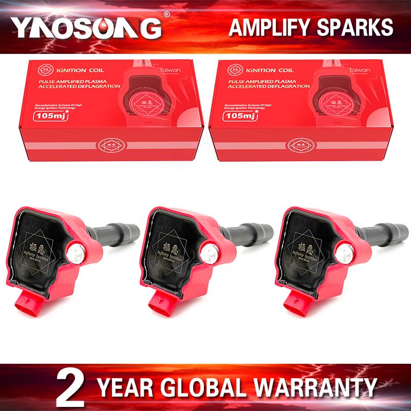 

ignition coil for BMW 230i 330i 340i GT 430i 440i 530i 540i 740i X3 X4 X5 X6 840i 2.0L 3.0 B38 B48 B58 12138643360 UF750 3PCS