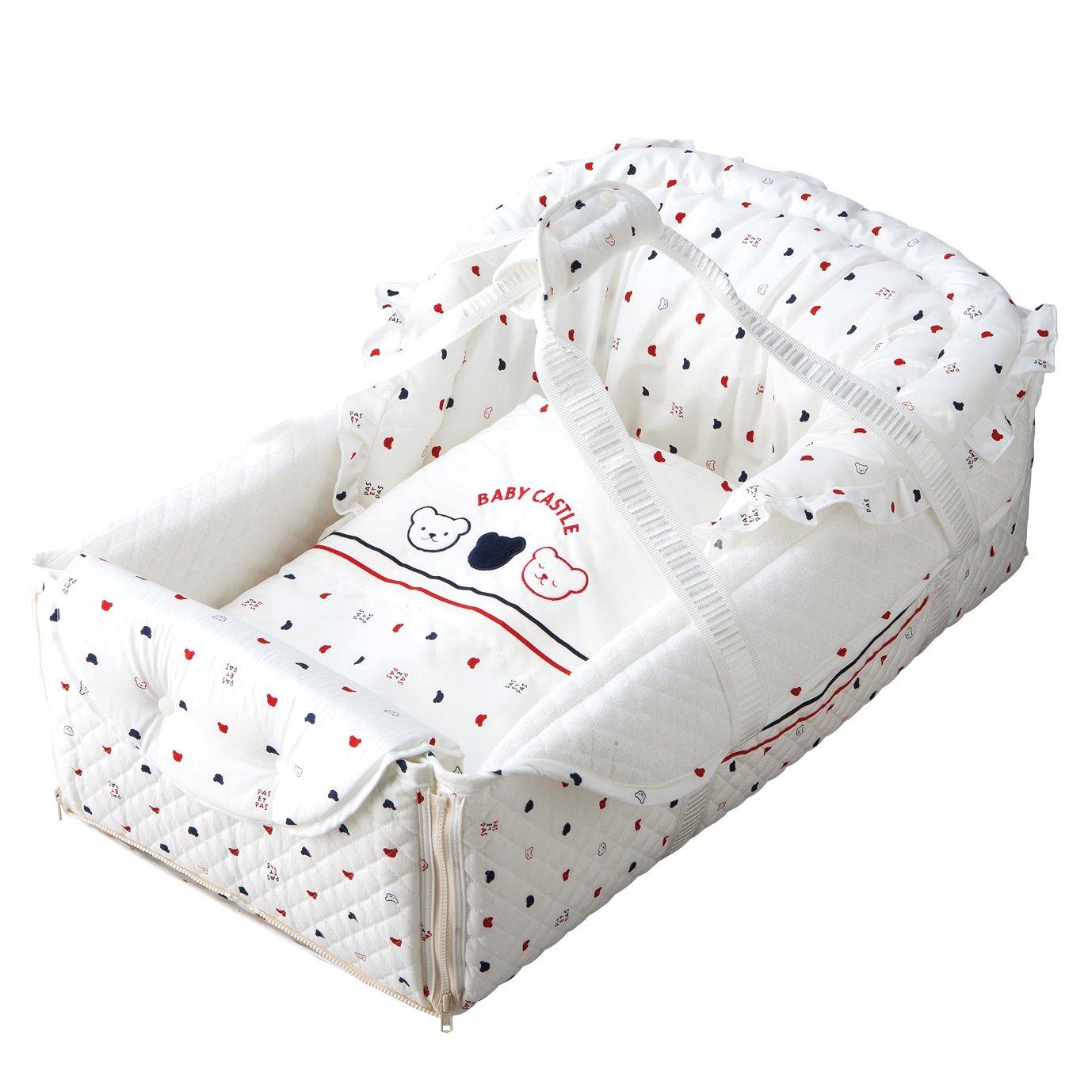 

Сумка-мешок Baby Castle Bag de Coufan Tricolor 5way Off White Сделано в Японии