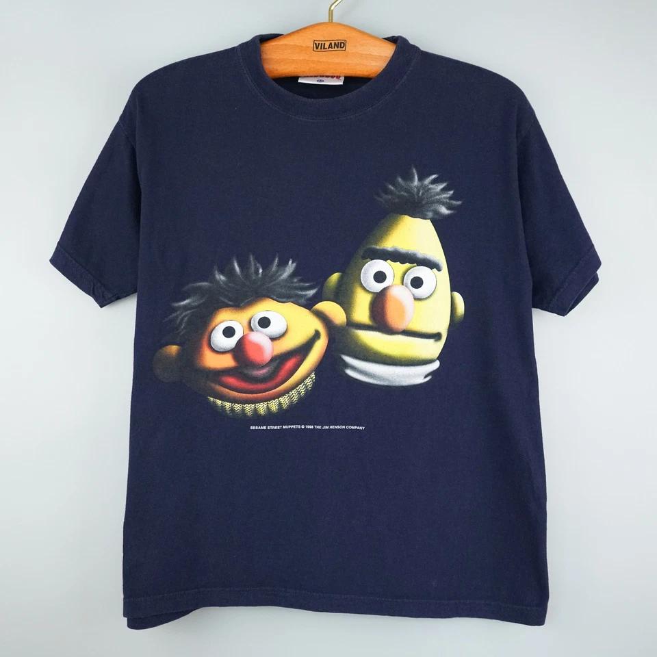 Vintage 1998 Jim Henson Sesame Street Muppets t shirt L