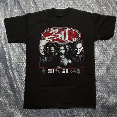 311 THREE ELEVEN Alternative Rock Unisex T-Shirt Baumwollhemd Vollständige Größe Unisex T-Shirt