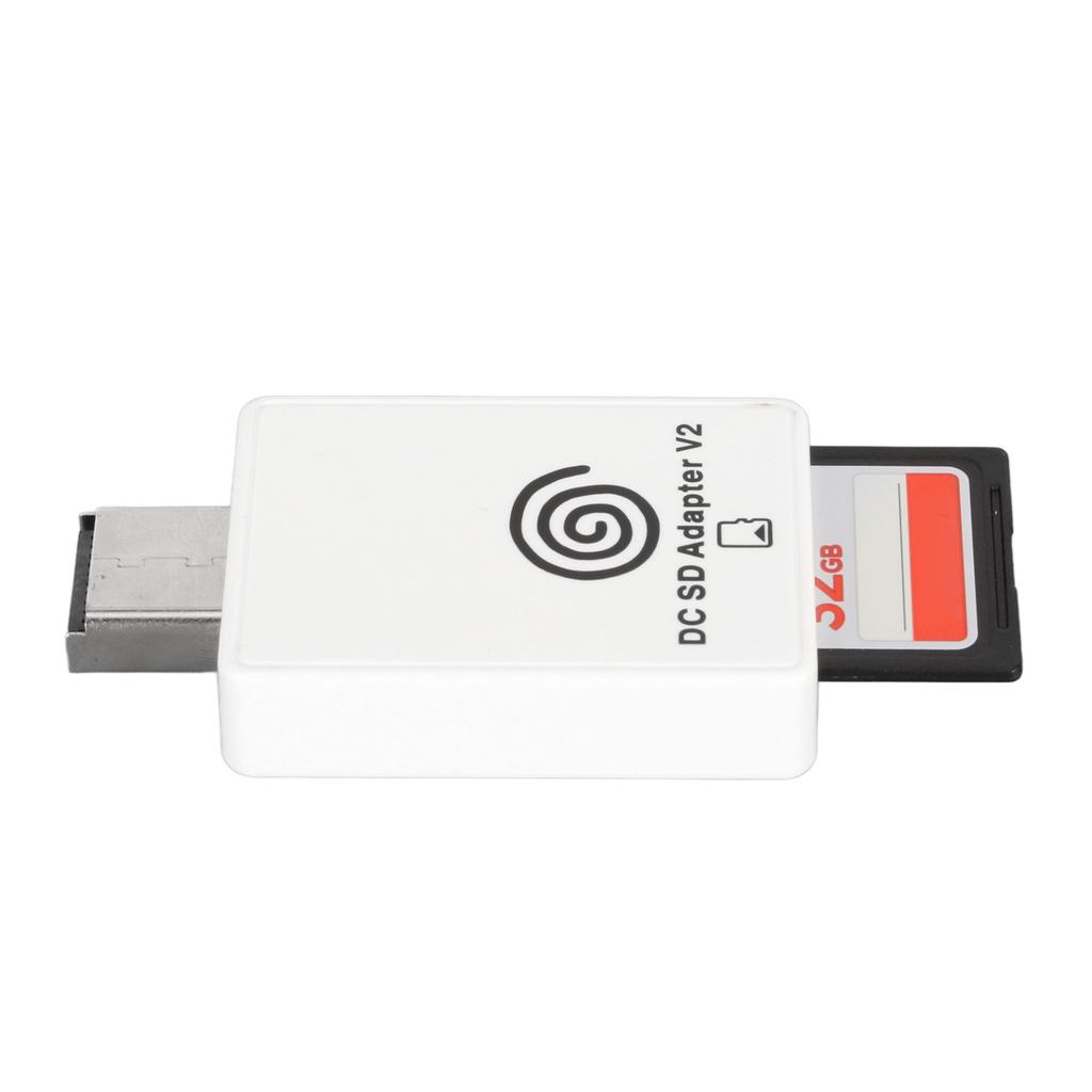 For DC Card Reader Storage Card Reader Adapter with CD for Sega Dreamcast Dreamshell V4.0 Game Machi